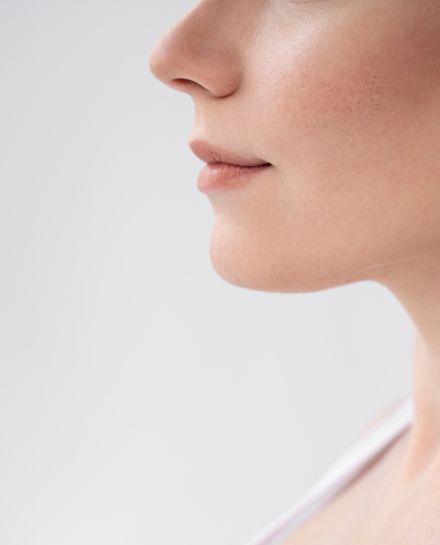 perdida perfil de labio